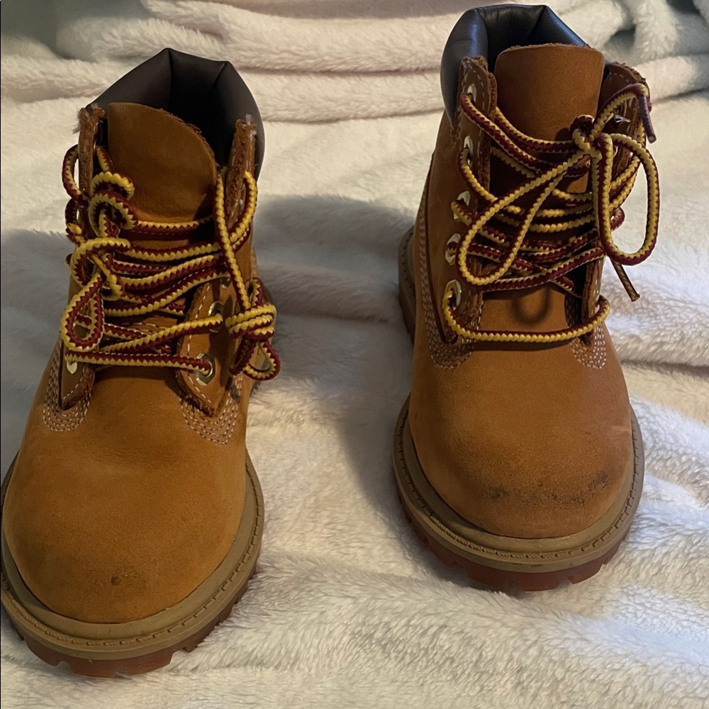 Kids Tan TIMBERLAND Boots